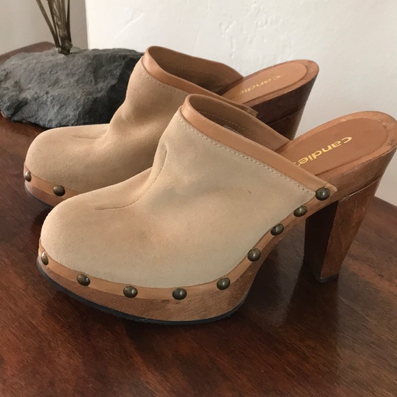 candies platform clogs